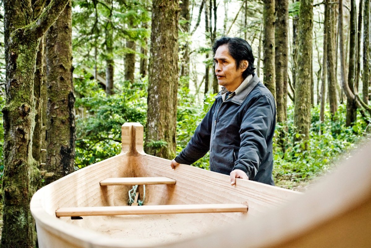 Joe Martin and Dugout Canoe