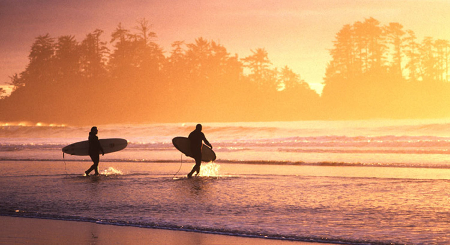 Chesterman Beach Sunset Surf