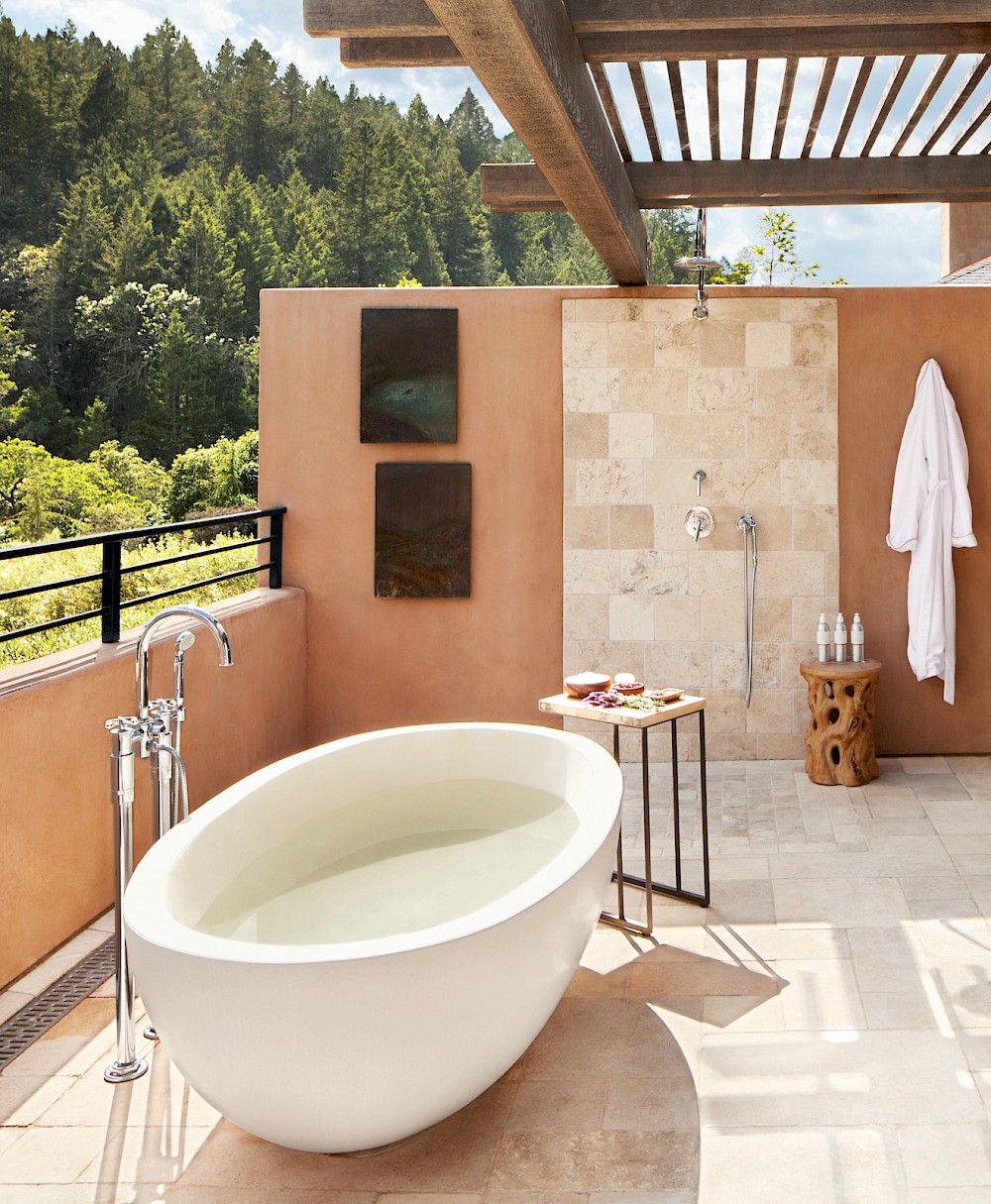 Auberge du Soleil Terrace Bath