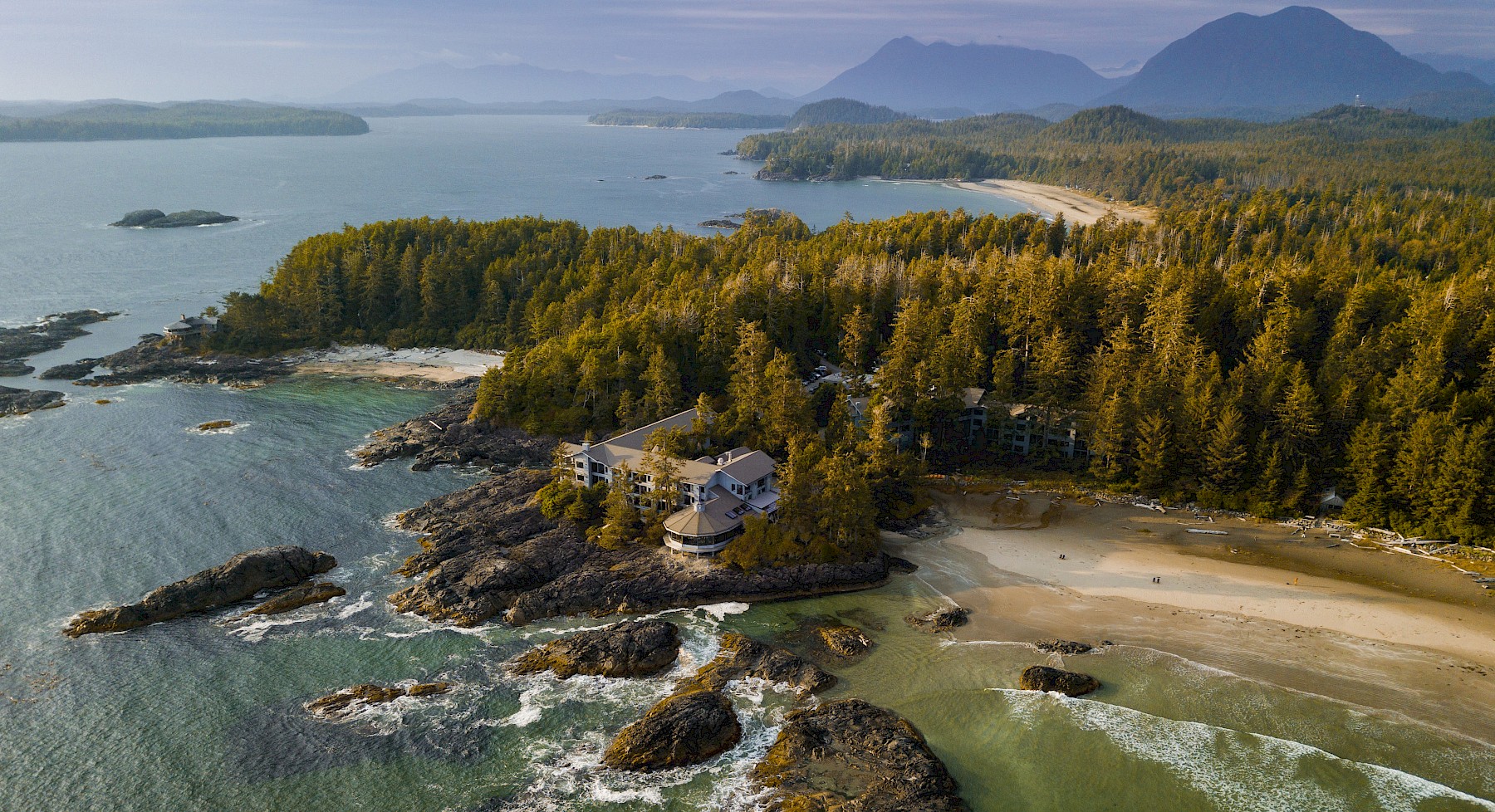 Wickaninnish Inn from above