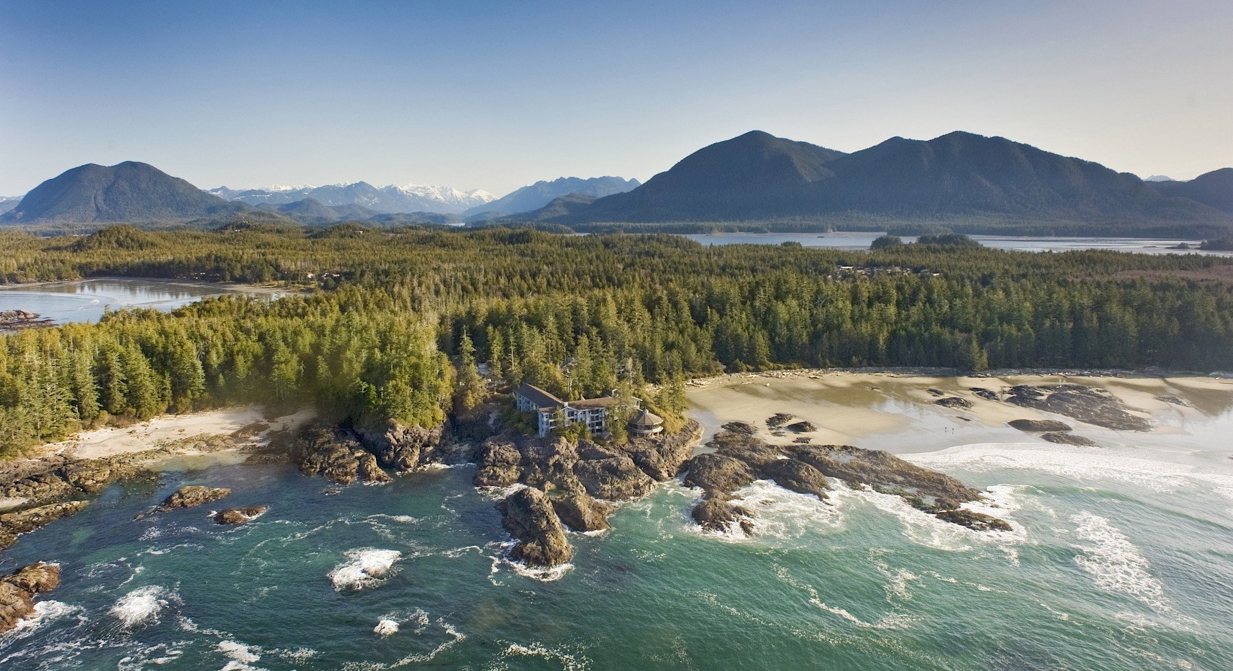Wickaninnish Inn Aerial