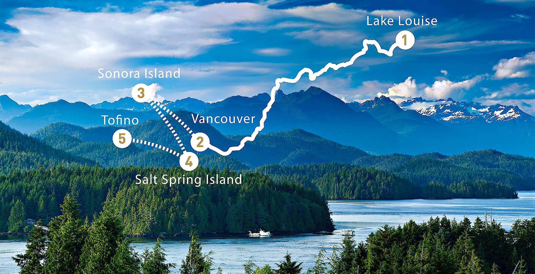 Western Canada Route Du Bonheur