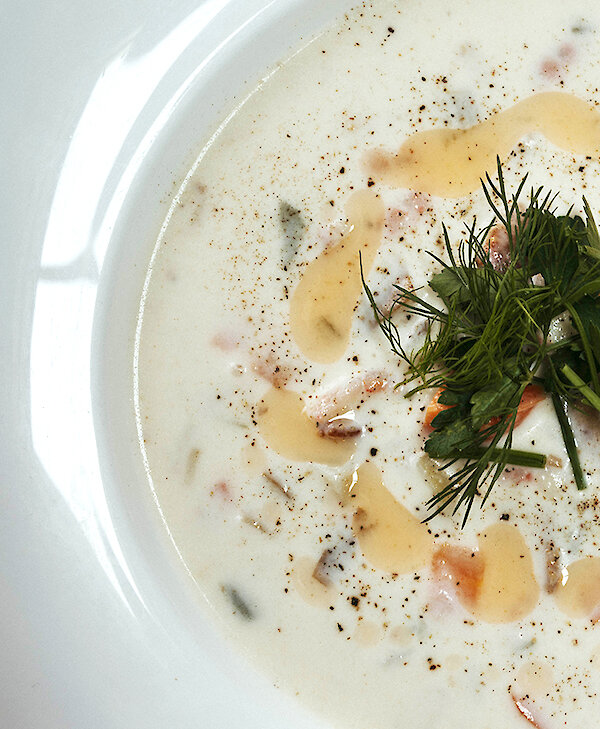 Clam Chowder by Melissa Renwick