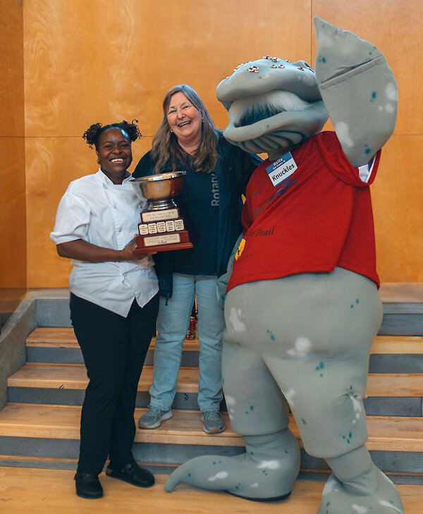 Kareen Wins at the Chowder Competition by Michelle Matheson