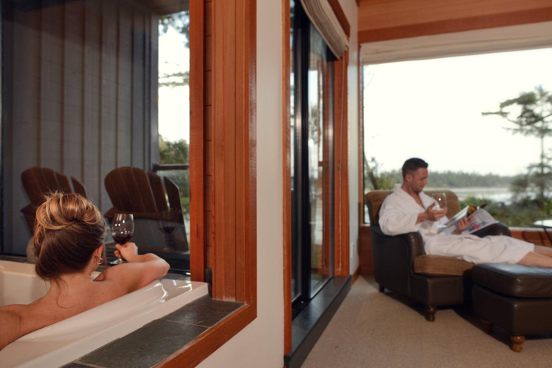 Peek A Boo Window Frank Island Suite by Chris Pouget