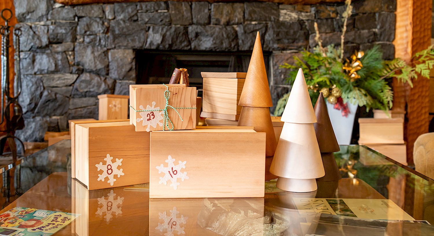 Daily Advent Calendar Draw at the Driftwood Cafe by Caitlin Ronda